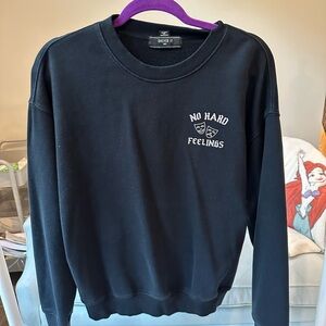 Forever 21 Black Crewneck Sweater